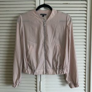 Light Pink Bomber Jacket